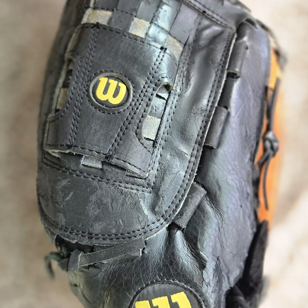 Wilson Black and Brown Baseball Glove